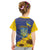 Ukraine Peace Dove Kid T Shirt Ukraine Sunflower With Folk Patterns - Wonder Print Shop