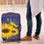 Ukraine Peace Dove Luggage Cover Ukraine Sunflower With Folk Patterns - Wonder Print Shop