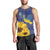 Ukraine Peace Dove Men Tank Top Ukraine Sunflower With Folk Patterns - Wonder Print Shop