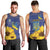 Ukraine Peace Dove Men Tank Top Ukraine Sunflower With Folk Patterns - Wonder Print Shop