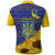 Ukraine Peace Dove Polo Shirt Ukraine Sunflower With Folk Patterns - Wonder Print Shop