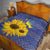 Ukraine Peace Dove Quilt Ukraine Sunflower With Folk Patterns