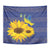 Ukraine Peace Dove Tapestry Ukraine Sunflower With Folk Patterns