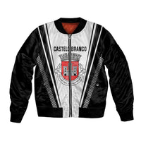 Personalized Castelo Branco Portugal Bomber Jacket Sporty Style - Wonder Print Shop