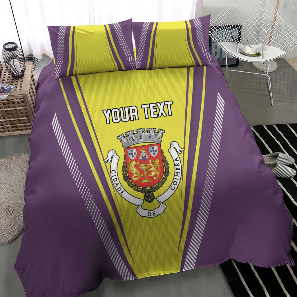 Personalized Coimbra Portugal Bedding Set Sporty Style - Wonder Print Shop