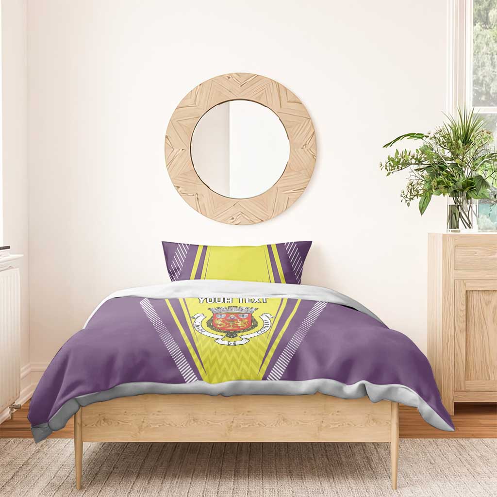 Personalized Coimbra Portugal Bedding Set Sporty Style - Wonder Print Shop