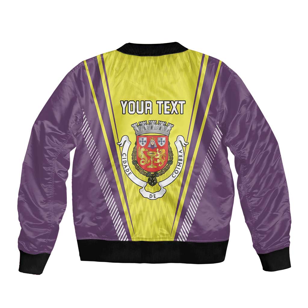 Personalized Coimbra Portugal Bomber Jacket Sporty Style - Wonder Print Shop