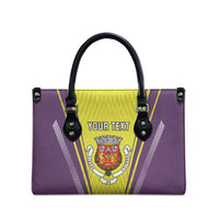 Personalized Coimbra Portugal Leather Bag Sporty Style - Wonder Print Shop