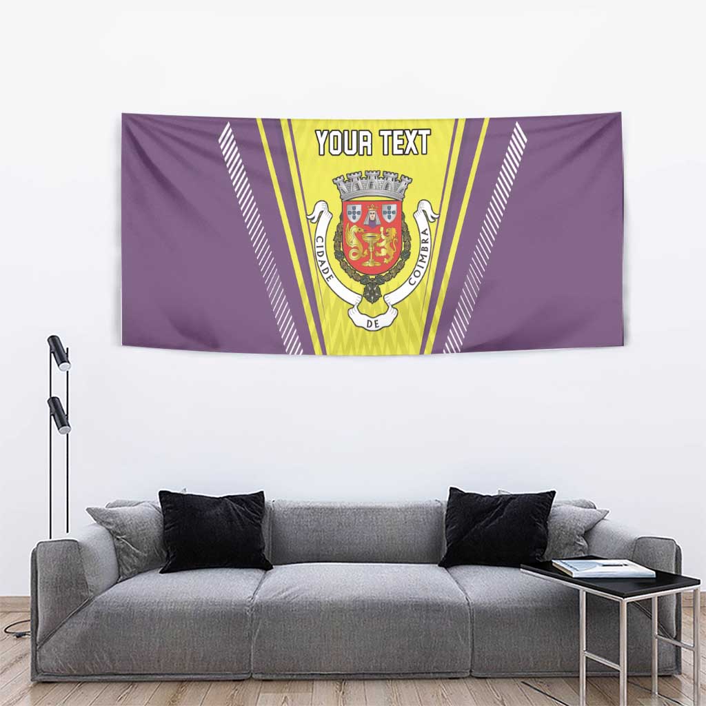 Personalized Coimbra Portugal Tapestry Sporty Style - Wonder Print Shop