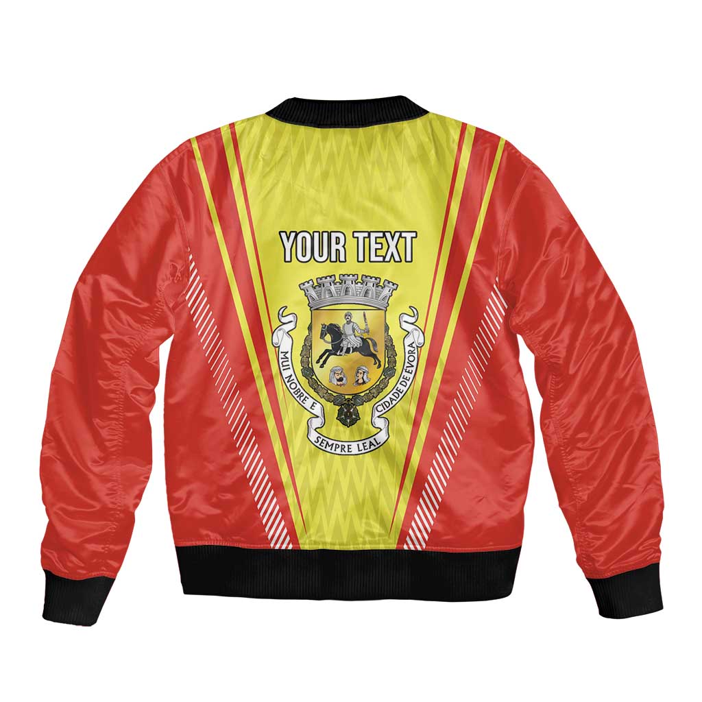 Personalized Evora Portugal Bomber Jacket Sporty Style - Wonder Print Shop