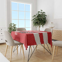 Wales Celtic Cross Tablecloth Cymru Am Byth Red Version - Wonder Print Shop