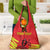 Custom Uganda Independence Day 1962 Grocery Bag Coat Of Arms With Kente Patterns