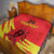 Custom Uganda Independence Day 1962 Quilt Coat Of Arms With Kente Patterns - Wonder Print Shop