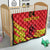 Custom Uganda Independence Day 1962 Quilt Coat Of Arms With Kente Patterns - Wonder Print Shop