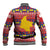 Colombia Christmas Baseball Jacket Libertad y Orden With Feliz Navidad - Wonder Print Shop