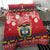 Colombia Christmas Bedding Set Libertad y Orden With Feliz Navidad - Wonder Print Shop