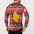 Colombia Christmas Button Sweatshirt Libertad y Orden With Feliz Navidad - Wonder Print Shop