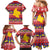 Colombia Christmas Family Matching Mermaid Dress and Hawaiian Shirt Libertad y Orden With Feliz Navidad - Wonder Print Shop