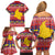 Colombia Christmas Family Matching Off Shoulder Short Dress and Hawaiian Shirt Libertad y Orden With Feliz Navidad - Wonder Print Shop