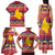 Colombia Christmas Family Matching Tank Maxi Dress and Hawaiian Shirt Libertad y Orden With Feliz Navidad - Wonder Print Shop