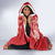 Colombia Christmas Hooded Blanket Libertad y Orden With Feliz Navidad