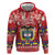 Colombia Christmas Hoodie Libertad y Orden With Feliz Navidad - Wonder Print Shop