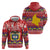 Colombia Christmas Hoodie Libertad y Orden With Feliz Navidad - Wonder Print Shop