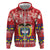 Colombia Christmas Hoodie Libertad y Orden With Feliz Navidad - Wonder Print Shop