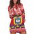 Colombia Christmas Hoodie Dress Libertad y Orden With Feliz Navidad - Wonder Print Shop