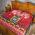 Colombia Christmas Quilt Libertad y Orden With Feliz Navidad - Wonder Print Shop