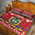 Colombia Christmas Quilt Bed Set Libertad y Orden With Feliz Navidad - Wonder Print Shop