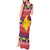 Colombia Christmas Tank Maxi Dress Libertad y Orden With Feliz Navidad - Wonder Print Shop