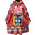 Colombia Christmas Wearable Blanket Hoodie Libertad y Orden With Feliz Navidad