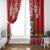 Colombia Christmas Window Curtain Libertad y Orden With Feliz Navidad - Wonder Print Shop