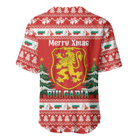 Bulgaria Christmas Baseball Jersey Merry Xmas Lion Crest - Wonder Print Shop