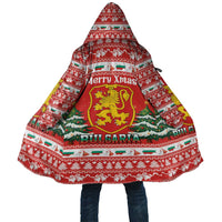 Bulgaria Christmas Cloak Merry Xmas Lion Crest - Wonder Print Shop