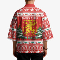 Bulgaria Christmas Kimono Merry Xmas Lion Crest - Wonder Print Shop