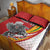 Personalized Lithuania Independence Day Quilt Bed Set Lithuanian Vytis Swoosh - Wonder Print Shop