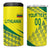 Custom Lithuania Volleyball 4 in 1 Can Cooler Tumbler Go Champion Sporty Style - Wonder Print Shop