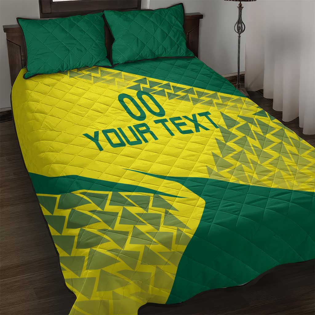 Custom Lithuania Volleyball Quilt Bed Set Go Champion Sporty Style - Wonder Print Shop