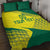 Custom Lithuania Volleyball Quilt Bed Set Go Champion Sporty Style - Wonder Print Shop