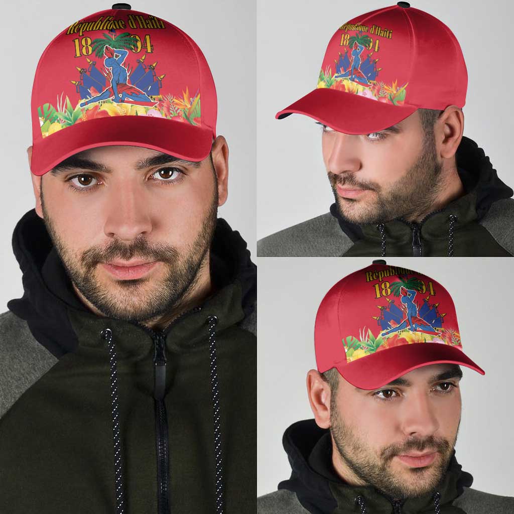 Haiti Independence Day Classic Cap Le Marron Inconnu Unity Makes Strength - Wonder Print Shop