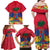 Haiti Independence Day Family Matching Off Shoulder Maxi Dress and Hawaiian Shirt Le Marron Inconnu Unity Makes Strength - Wonder Print Shop