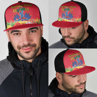 Haiti Independence Day Mesh Trucker Cap Le Marron Inconnu Unity Makes Strength - Wonder Print Shop