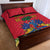 Haiti Independence Day Quilt Bed Set Le Marron Inconnu Unity Makes Strength - Wonder Print Shop