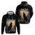 Personalized Estonia Hoodie Wolf Howling At The Moon - Wonder Print Shop