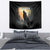 Personalized Estonia Tapestry Wolf Howling At The Moon