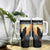 Personalized Estonia Tumbler With Handle Wolf Howling At The Moon - Wonder Print Shop