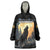 Personalized Estonia Wearable Blanket Hoodie Wolf Howling At The Moon - Wonder Print Shop