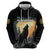 Personalized Estonia Zip Hoodie Wolf Howling At The Moon - Wonder Print Shop